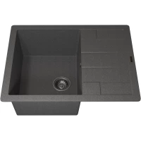 Кухонная мойка Uperwood Quartz Premium UPD-03 3910202110 65x51 см, серый