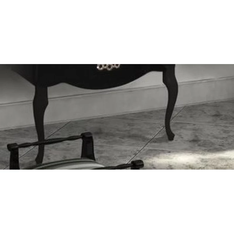 Ножки фигурные черный глянец Акватон 1A155403XX950