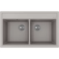 Кухонная мойка Florentina Липси 820 20.370.E0820.305 82x51 см, грей