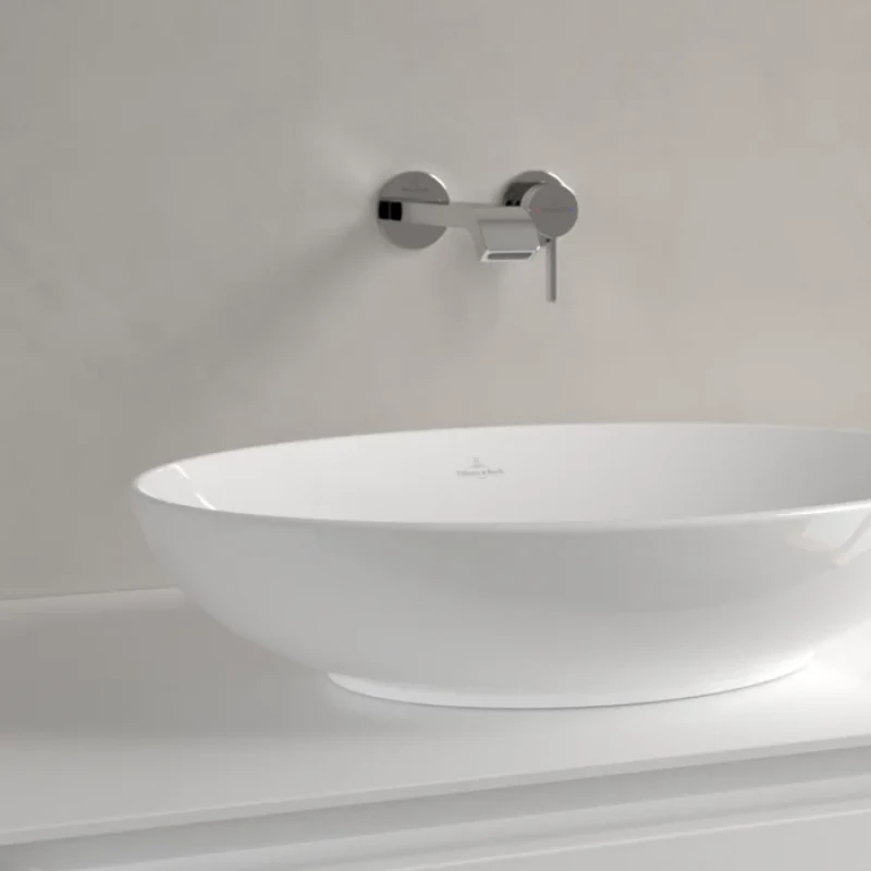 Раковина-чаша Villeroy & Boch Loop & Friends 4A470101 56x38,5 см, накладная, альпийский белый Раковина-чаша Villeroy & Boch Loop & Friends 4A470101 56x38,5 см, накладная, альпийский белый