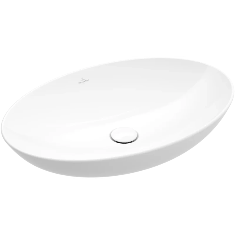 Раковина-чаша Villeroy & Boch Loop & Friends 4A470101 56x38,5 см, накладная, альпийский белый Раковина-чаша Villeroy & Boch Loop & Friends 4A470101 56x38,5 см, накладная, альпийский белый