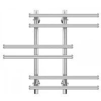 Полотенцесушитель электрический 670x700 ТЭН левый Secado Турин 5 4603777455965