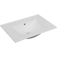 Раковина Oliveeka S2001-70 71x46 см, накладная, белый