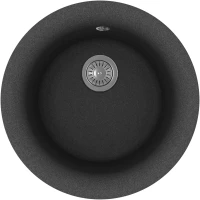 Кухонная мойка Florentina Антик 17.020.B0510.102 51x51 см, черный