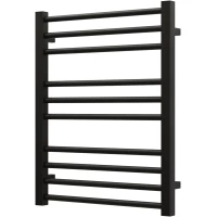 Полотенцесушитель электрический Grota Classic 4650186712011 600x480, ТЭН левый/правый, черный матовый