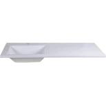 Изображение товара раковина misty гавана 5212100 100,2x48,4 см l, над стиральной машиной, белый