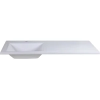Раковина Misty Гавана 5212100 100,2x48,4 см L, над стиральной машиной, белый