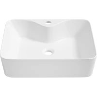 Раковина-чаша Lavinia Boho Bathroom Sink 33311105 48x37 см, накладная, белый