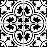 Керамогранит 16813 Dover Black Pre 45x45