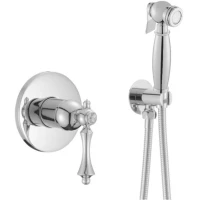 Гигиенический душ Rose R0105 со смесителем, хром