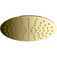 Верхний душ Plumberia Selection SAT3174OR 250 мм, золотой