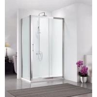 Душевой уголок 120x80 см Bravat Stream BS120.3103S прозрачное