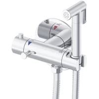 Гигиенический душ Rose R915 с термостатом, хром