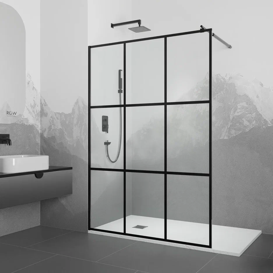 

Неподвижная перегородка 120 см RGW WA-111 B Walk-in 411011112-84 прозрачное