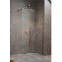 Неподвижная перегородка Radaway Modo New Brushed Copper II 140 389144-93-01 прозрачное