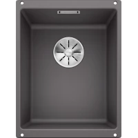 Кухонная мойка Blanco Subline 320-U InFino темная скала 523407