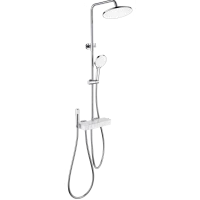 Душевая система Wonzon & Woghand Muse Forte WW-B3580-CR 255 мм, с термостатом, хром