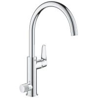 Смеситель для кухни с подключением к фильтру Grohe Blue Pure BauCurve 31723000