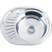 Кухонная мойка РМС полированная сталь MG6-5745OVR