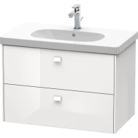 Тумба белый глянец 82 см Duravit Brioso BR414602222