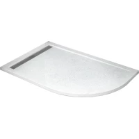 Душевой поддон из литьевого мрамора 100x80 см Cezares TRAY-AS-RH-100/80-30-W-L