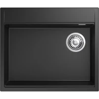 Кухонная мойка Rivelato Tesoro TR-605-R antracite 60x51 см, антрацит