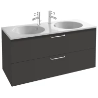 Тумба серый антрацит матовый 120 см Jacob Delafon Odeon Rive Gauche EB2525-R6-M53