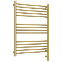 Полотенцесушитель электрический 800x600 золотой матовый МЭМ правый Сунержа Флюид 3.0 032-5821-8060