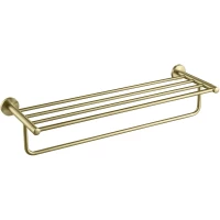 Полка для полотенец Timo Saona 13058/17 65,4 см, золотой матовый