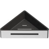 Полка для ванной Whitecross Ergo ER2282NIB 22x22 см, угловая, никель матовый