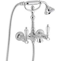 Смеситель для ванны Emmevi The One Atena 98011LCSW/CR с душевым гарнитуром, хром