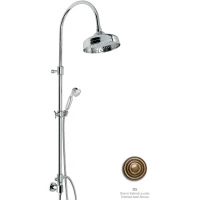 Душевая стойка Emmevi C02594EBIGBR 200 мм, бронза