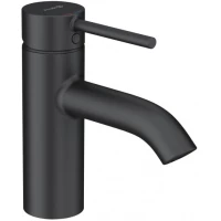 Смеситель для раковины Kludi Bozz 382663976 с донным клапаном, черный матовый