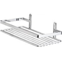 Полка для ванной Tekno-tel ES081 25 см, хром