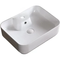 Раковина-чаша Ceruttispa CR0097 51x41 см, накладная, белый