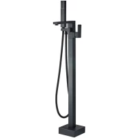 Смеситель напольный для ванны Boch Mann Albano BM8923 черный матовый