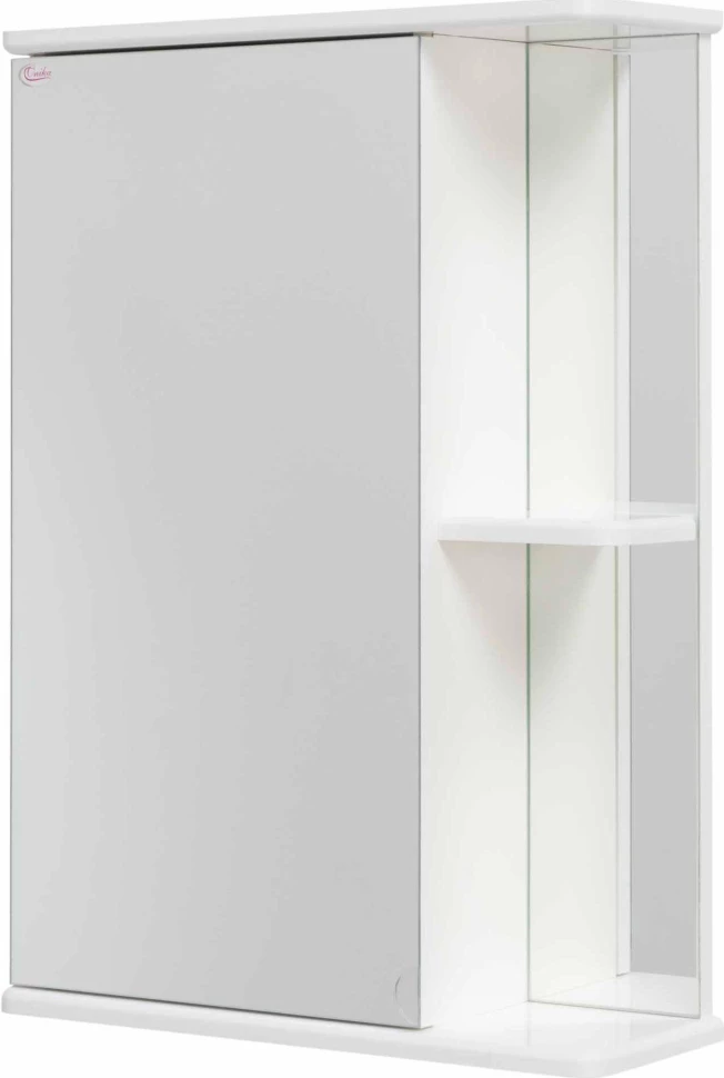 Зеркальный шкаф 45x71,2 см белый глянец L/R Onika Карина 204504
