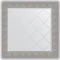 Зеркало 86x86 см чеканка серебряная Evoform Exclusive-G BY 4324 - 1