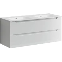 Тумба белый глянец 119 см Sancos Norma 2.0 NR2.0120-2W