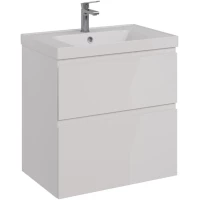 Тумба белый глянец 56,8 см Lemark Veon LM01V60T