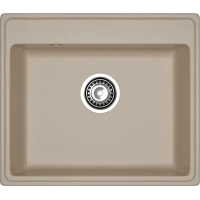 Кухонная мойка GranFest Vertex 580 58x50 см, песочный