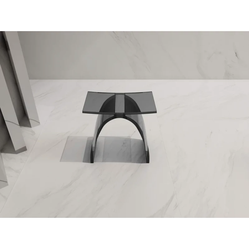 Стульчик для ванной Abber Kristall AT1739Onyx