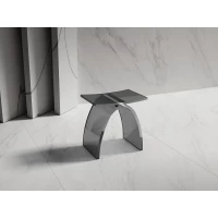 Стульчик для ванной Abber Kristall AT1739Onyx