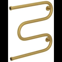 Полотенцесушитель водяной 500x500 золотой матовый Сунержа М-образный 032-0007-5050