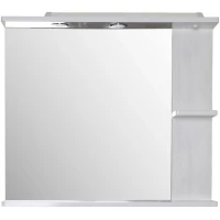 Зеркало 80x72,8 см белое дерево R ASB-Mebel Орхидея