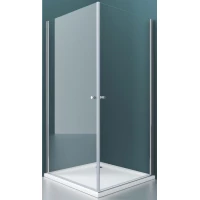 Душевой уголок 90x80 см BelBagno Etna ETNA-AH-2-80/90-C-Cr прозрачное