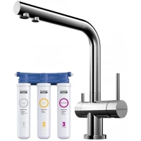 Смеситель для кухни с фильтром Omoikiri Nagano-C хром 4994146 + H851P00