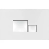Кнопка смыва BelBagno BB072BL для инсталляции, белый глянец