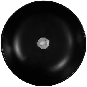 Изображение товара раковина-чаша aquatek европа aq5558-mb 41,5x41,5 см, накладная, черный матовый