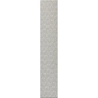 Бордюр Kerama Marazzi Левада серый светлый глянцевый 40x7,1 LSB002 